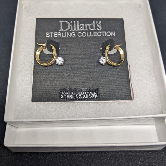 New - 18K Gold/Sterling Silver - Picture 2 of 2